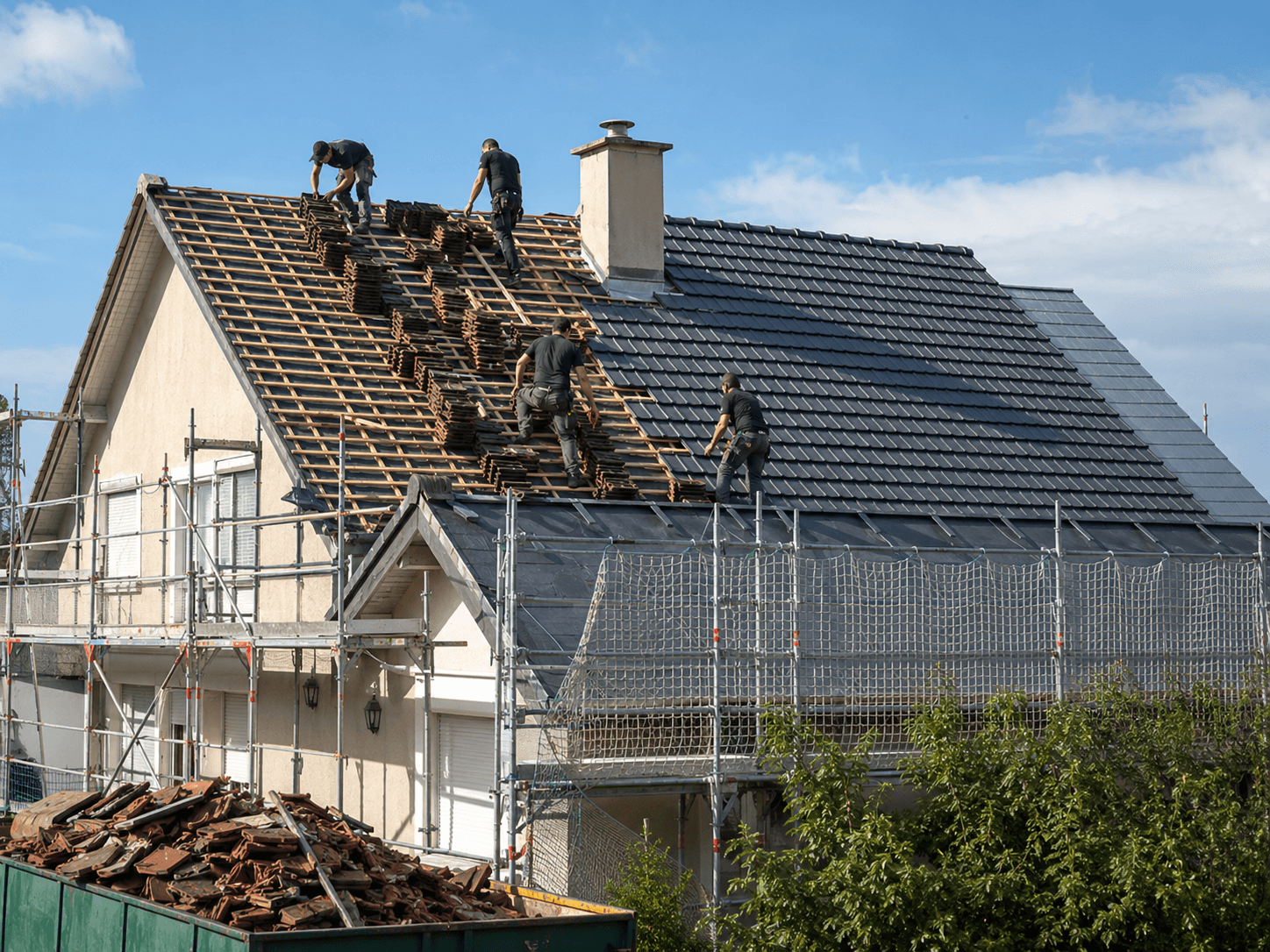 Rénovation de toiture en Loire-et-Cher